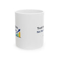 Trust the data | Tech | Data Nerd Gift | Ceramic Coffee Cup