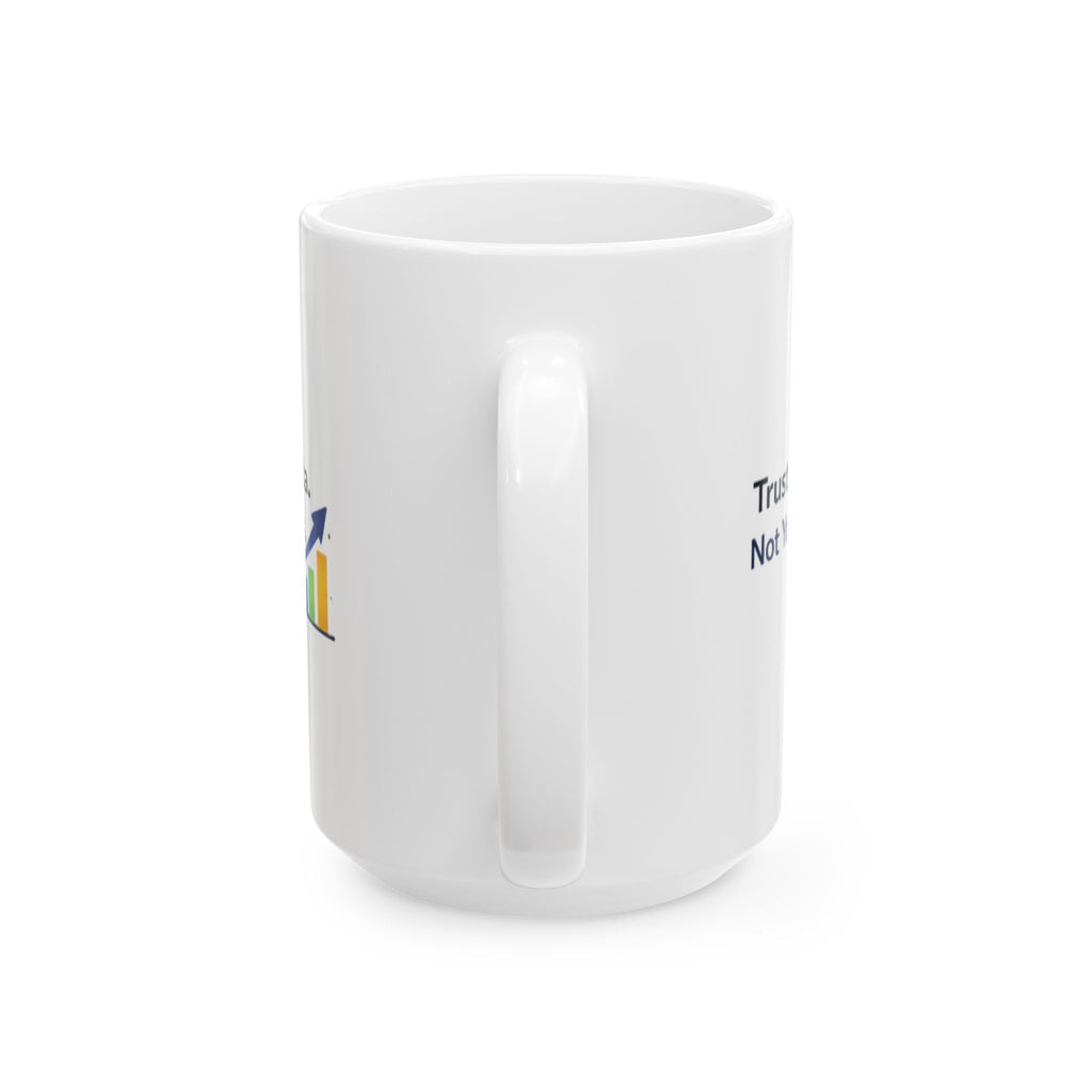 Trust the data | Tech | Data Nerd Gift | Ceramic Coffee Cup