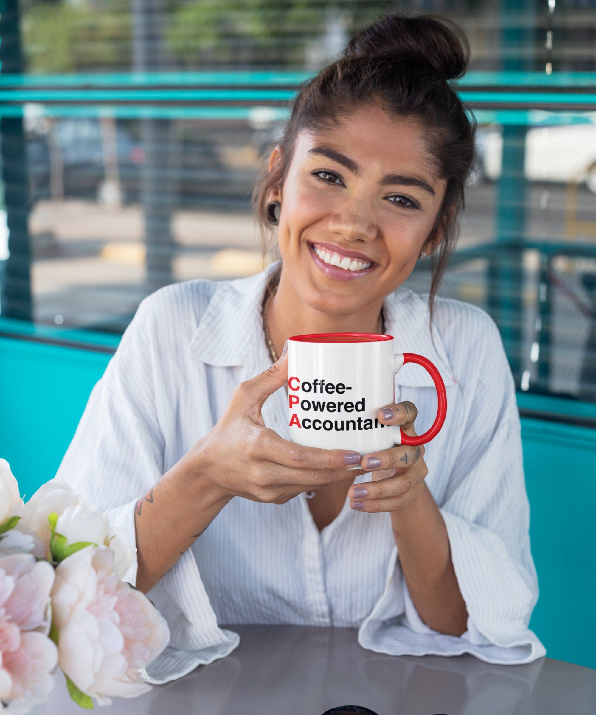 CPA Two-Tone 15oz Coffee Mug – Accountant & Tax Professional Gift