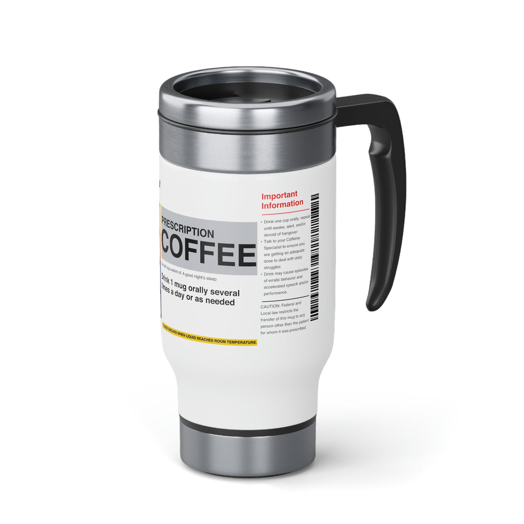 Prescription Coffee Travel Mug – Doctor, Nurse & Pharmacist Gift