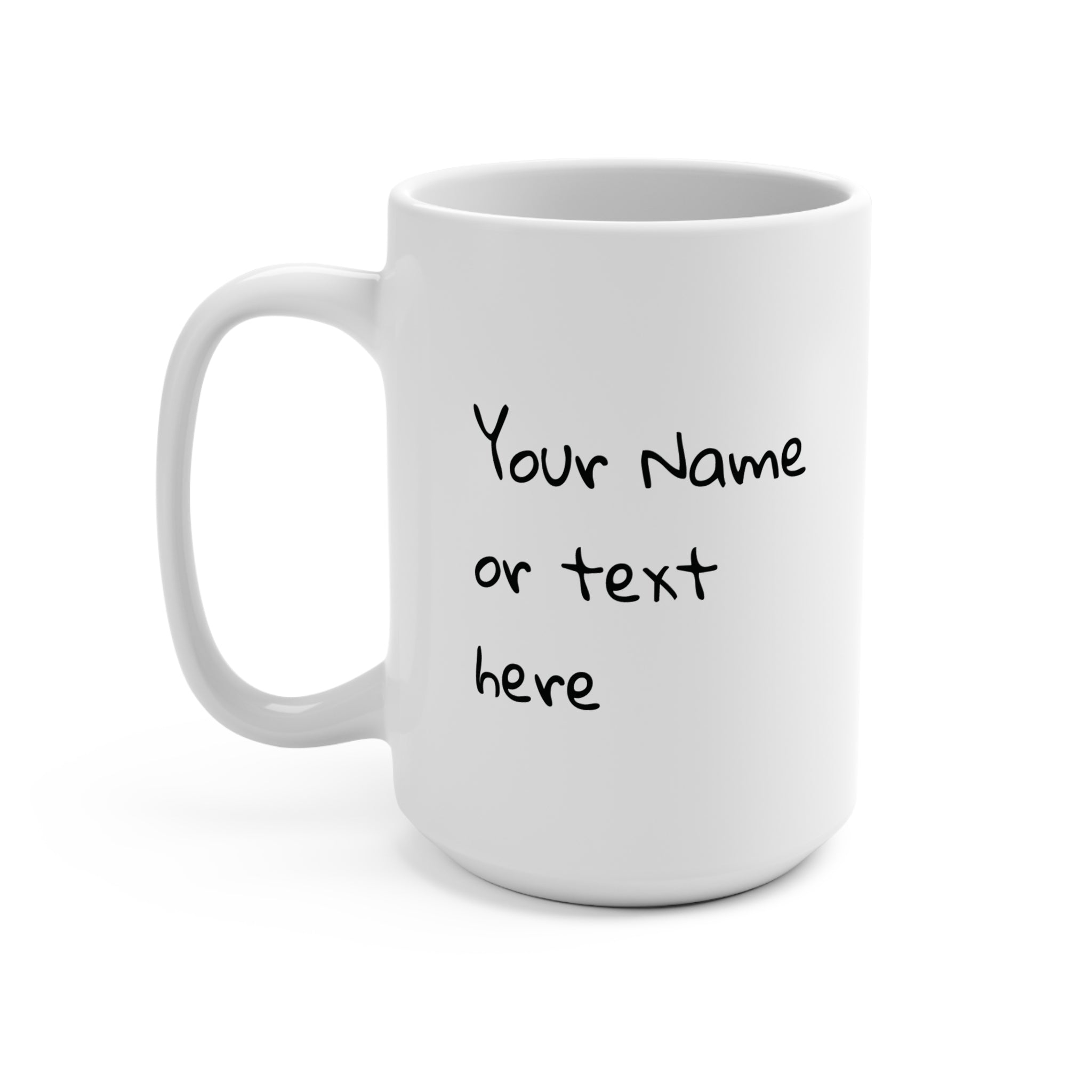 Custom Photo Face Mug | Personalized Photo Coffee Mug, 15oz