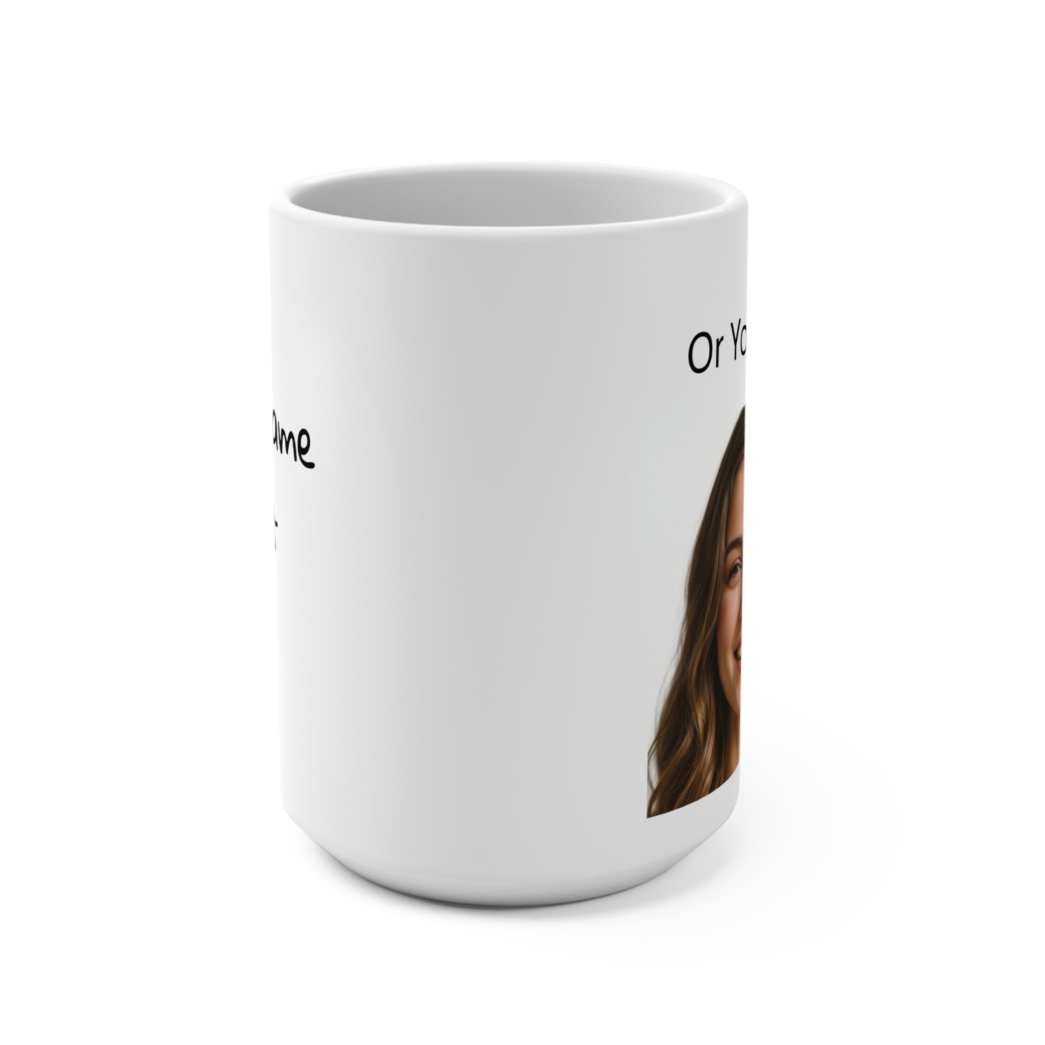 Custom Photo Face Mug | Personalized Photo Coffee Mug, 15oz