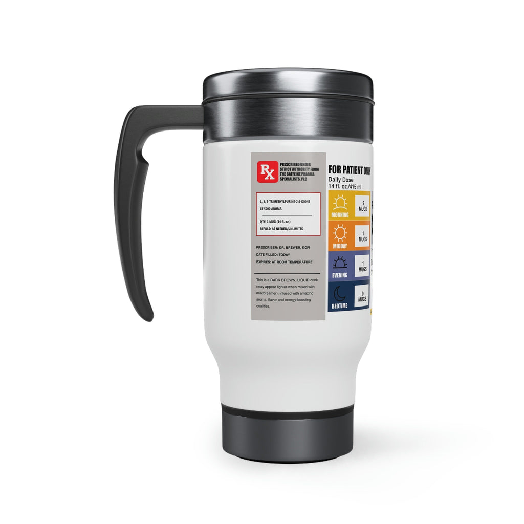 Prescription Coffee Travel Mug – Doctor, Nurse & Pharmacist Gift