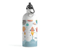 Kid's Personalized Space-Themed Stainless Steel Water Bottle